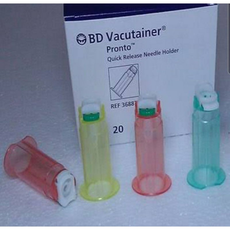BD VACUTAINER HOLDER PRONTO QUICK REALESE 20PAC X 5 CE HARGA 1PCS