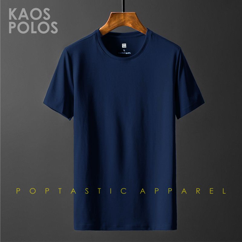 NEW KAOS POLOS LENGAN PENDEK UNISEX COTTON COMBED 30S