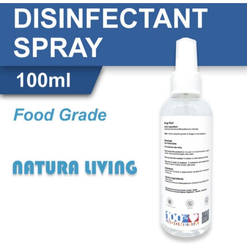 Disinfektan food grade 100ML