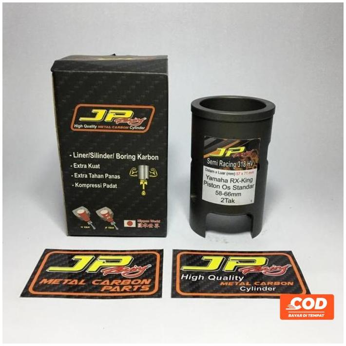 Promo Jp Carbon Liner Boring Rx King Bahan Semi Carbon Racing 318 Hv Kode 036