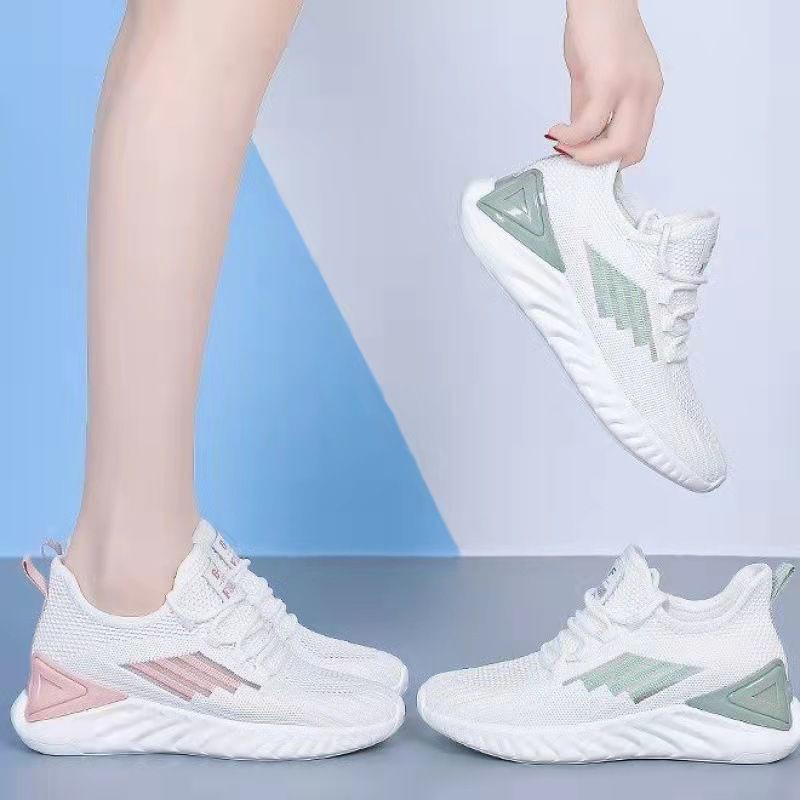 Free Box Sepatu NS A66-1 sepatu sneakers wanita import termurah dan terpopuler sepatu kasual wanita sneakers  rajut