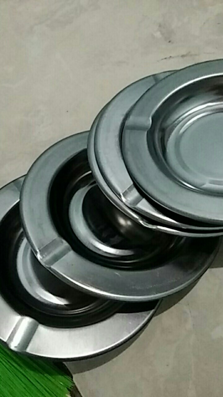 Asbak Rokok Stainless Uk 12 Cm
