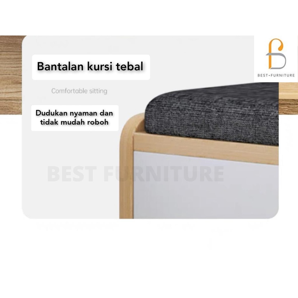 Best Rak Sepatu Rak Serbaguna dan Bangku Multifungsi