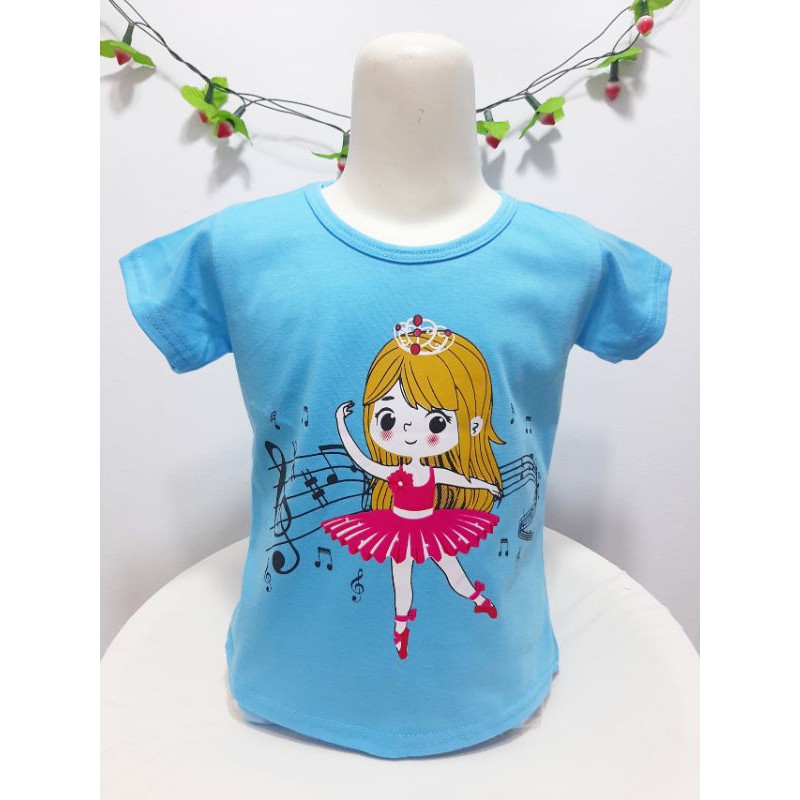 Baju atasan anak perempuan untuk umur 2 - 10 tahun