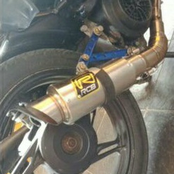 Knalpot Rcb Leher Atas Beat FI Beat Karbu Vario 110 Knalpot Rcb Leher Atas