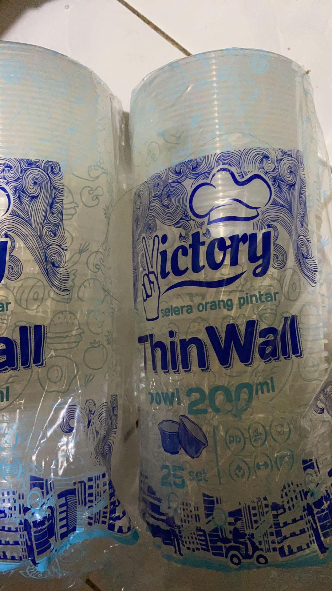 Thinwall Microwave | Mangkok Plastik Microwave Uk 200 Ml Min50pcs