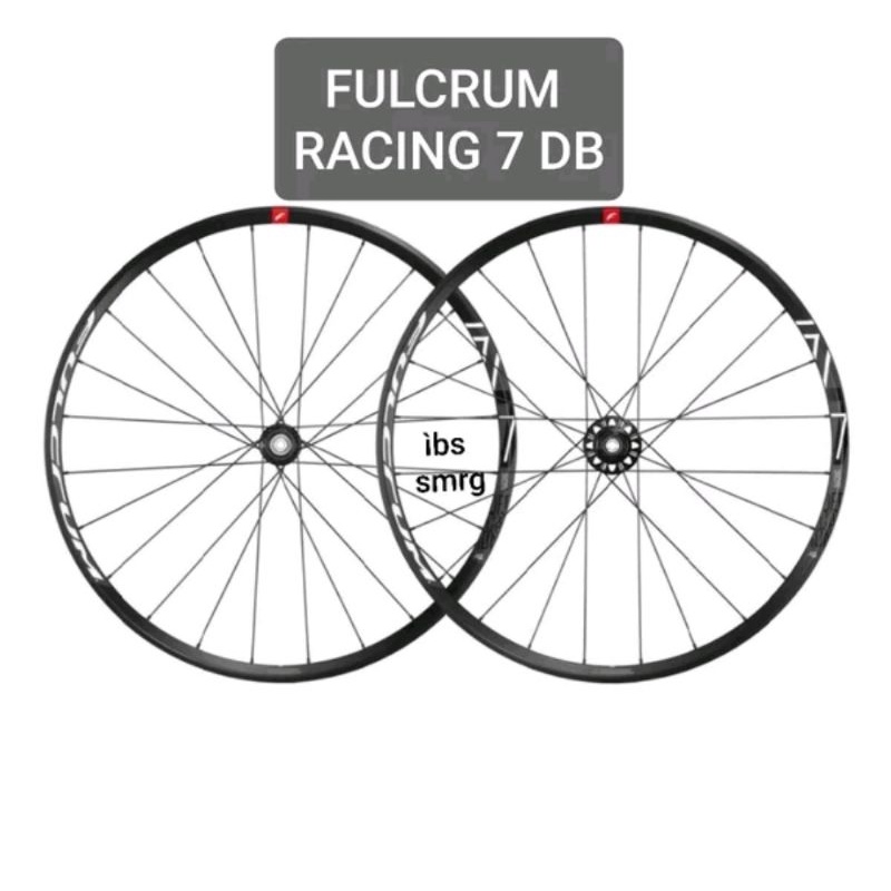 Wheelset Fulcrum Racing RC 7 Discbrake DB C19 2WF-R AFS . Road Bike Sepeda Roadbike balap cakram discbrake disc brake ... code 728068