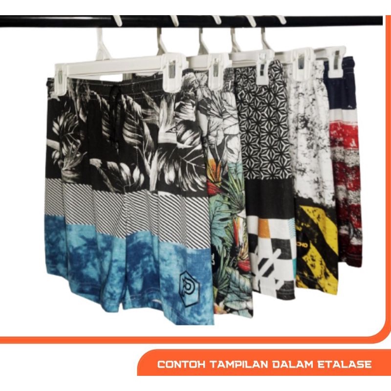 Celana Boxer Surfing Pria Dan Wanita Motif Karakter