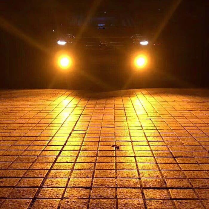 TURBO LED K5 LAMPU HEAD LAMP MOBIL 3 WARNA H11 HB4 H1 H4 - LAMPU MOBIL - AKSESORIS EKSTERIOR MOBIL