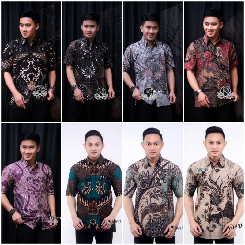 Hem Batik Pria Jumbo 3L 4L