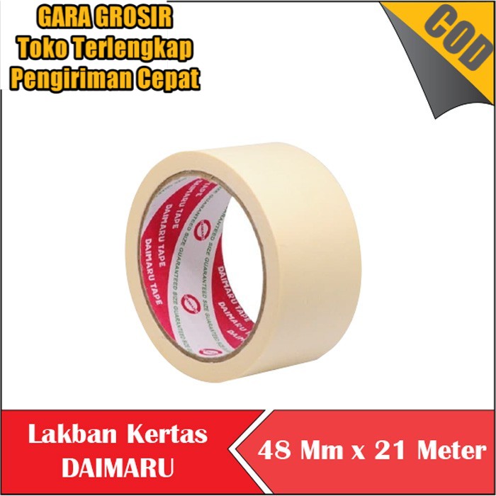 

MASKING TAPE LAKBAN KERTAS SOLASI KERTAS 2 SOLATIP KERTAS DAIMAR