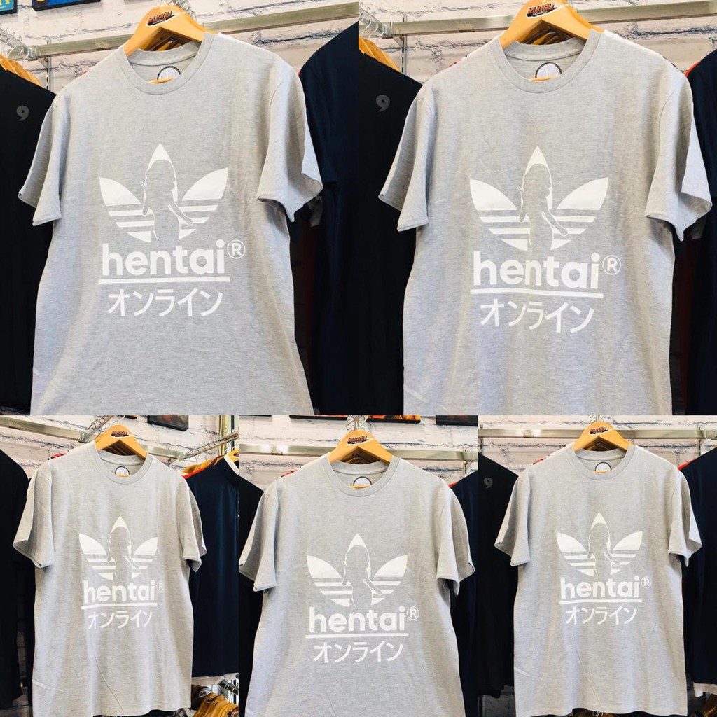 Kaos Hentai Ad*das Kanji Girl