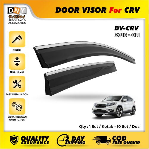 Talang Air / Door Visor DNY CRV TURBO – Injection High Quality