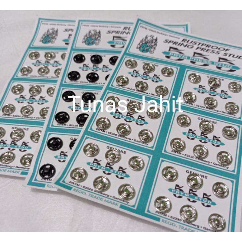 kancing klepet 555 / cetet/ jepret kancing kebaya atau baju bayi