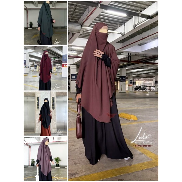 Khumaira syar'i - French khimar Lula dan Emira FK instant Tanpa Tali | French Khimar Instan