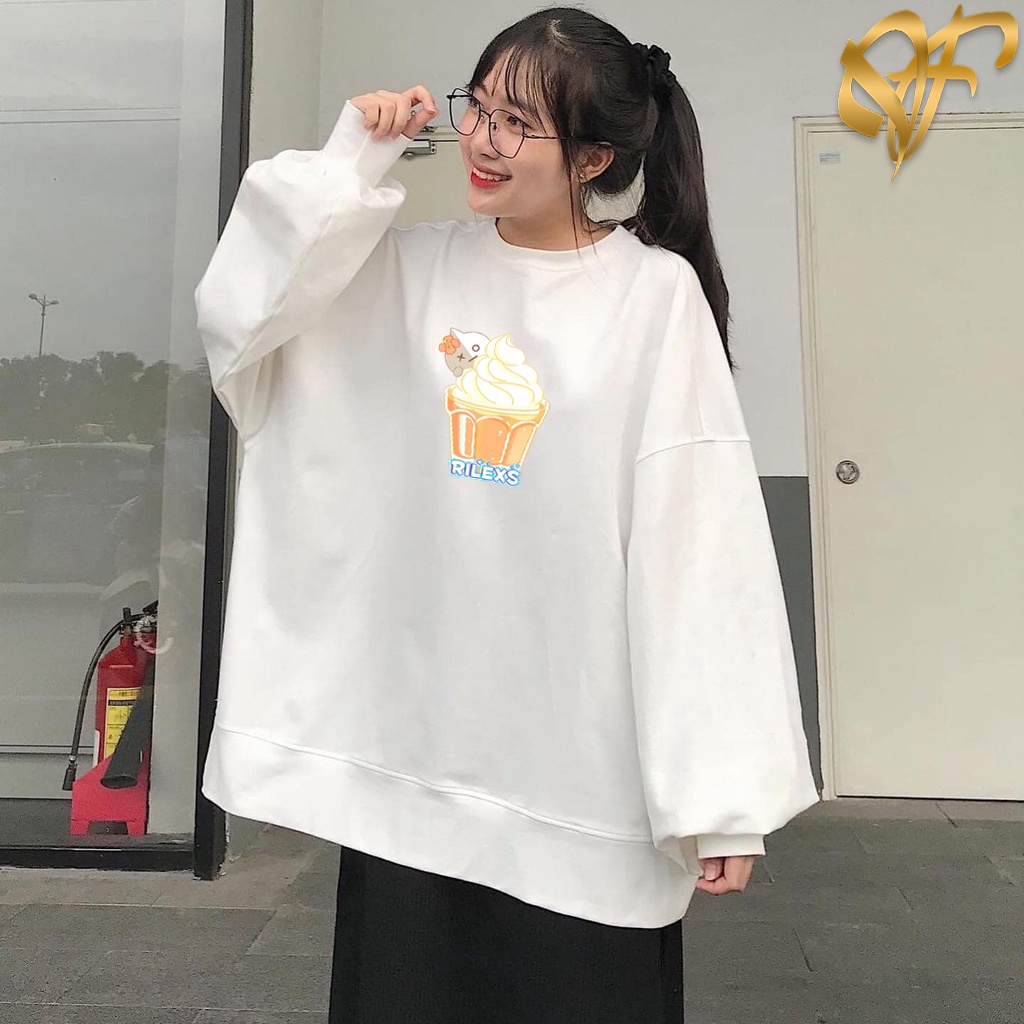 Sweater Van Rilex Aesthetic BTS BT21 Pria &amp; Wanita | Sweater Korea Style Fleece Cotton | Dhea Fashion