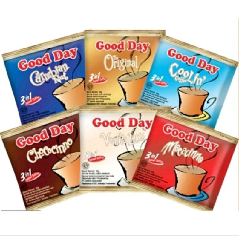 

Kopi GoodDay All Varian20gr