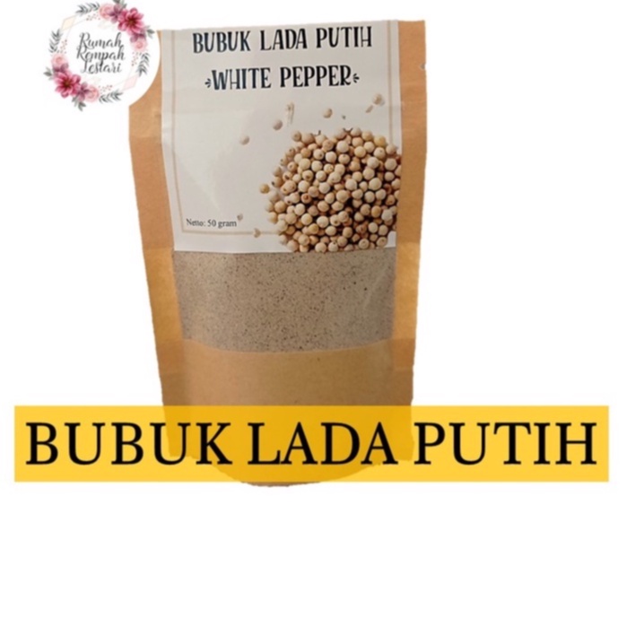 

Bubuk Lada Putih | White Pepper | 50 gram