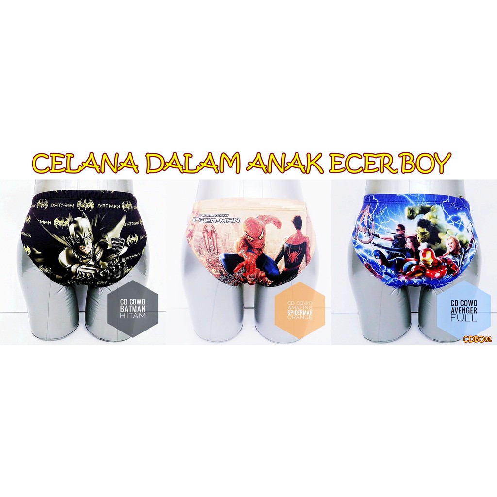 CDBO01 CELANA DALAM ANAK ECER BOY