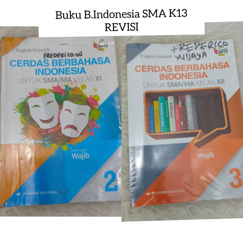 buku pelajaran Bahasa Indonesia SMA K13 REVISI