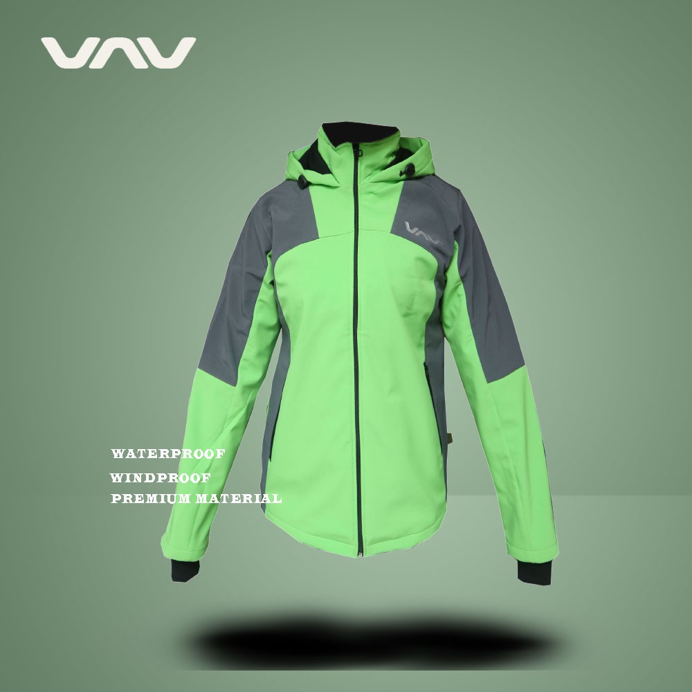 Jaket Motor Cewek Waterproof Windproof Outdoor Harian