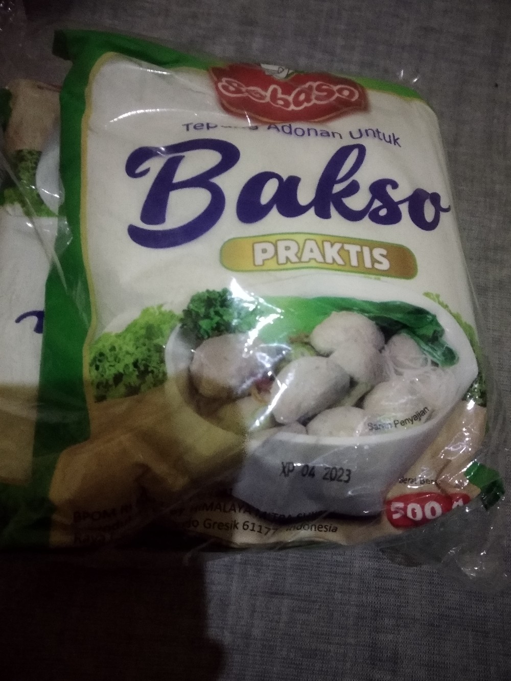 Sobaso Tepung Adonan Untuk Bakso ( Minimal Beli 2 Bks )