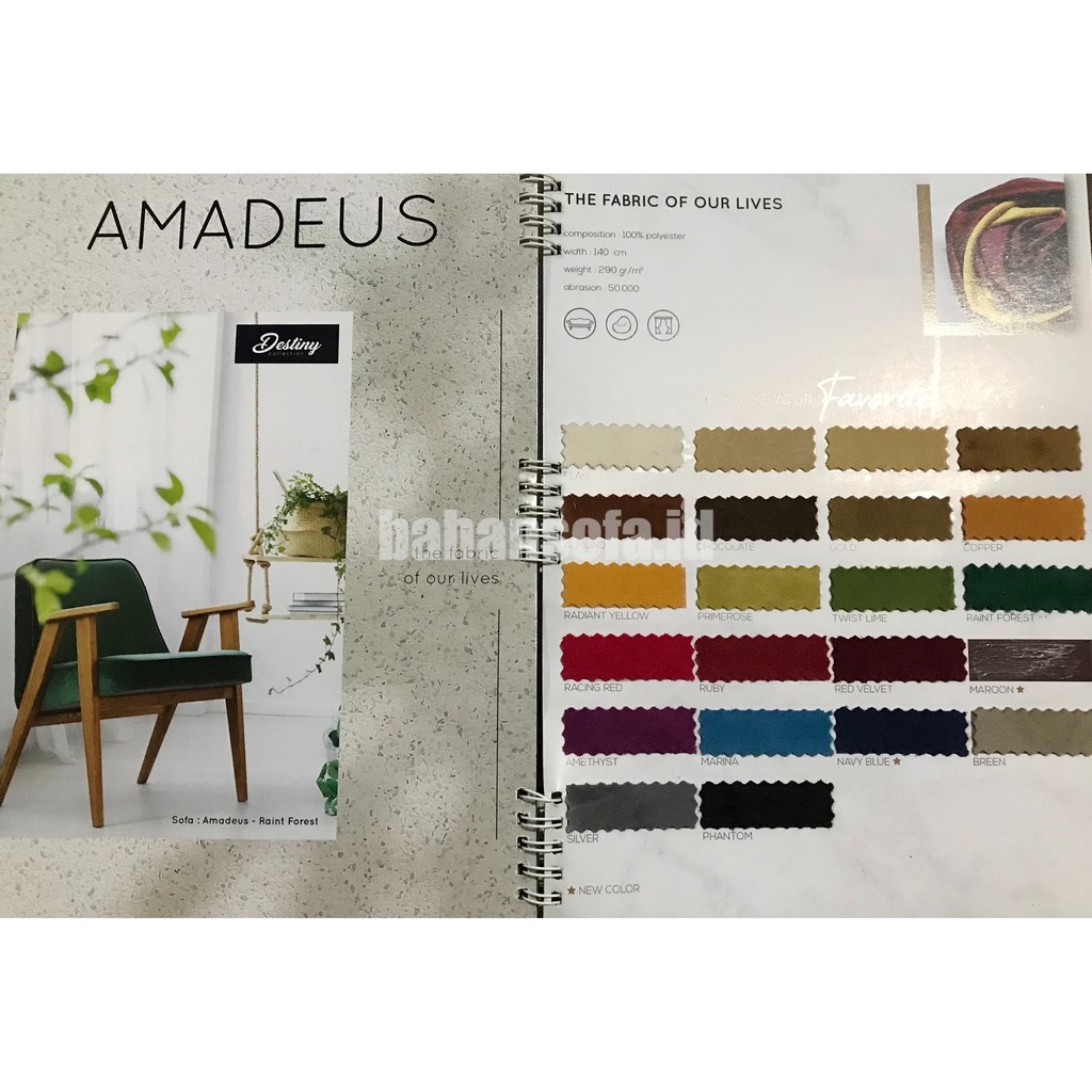 RB KAIN BLUDRU / BELUDRU / VELVET HALUS TEBAL REGENCY - AMADEUS (SOFA, JOK, KURSI, SARUNG BANTAL)