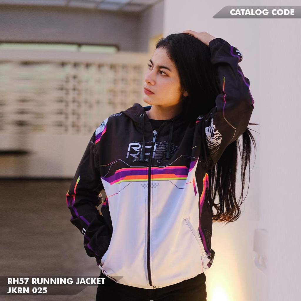 [ PROMO BELI 2 ONGKIR 1 ] JAKET RUNNING RH57 ORIGINAL JKRN 025 JAKET RACING HELL PRIA WANITA TERLARI