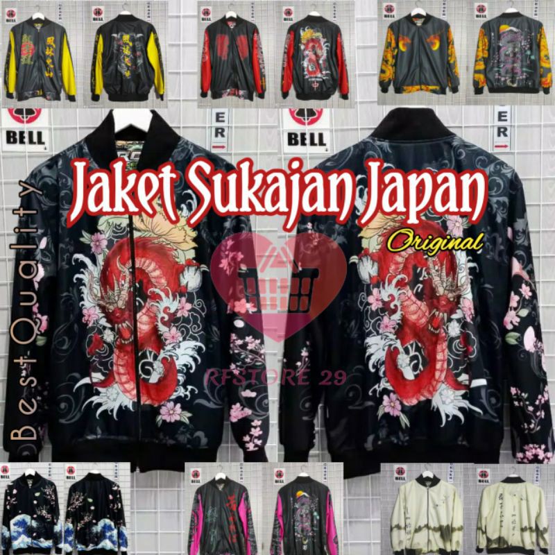 Jaket Sukajan Japan Premium Original