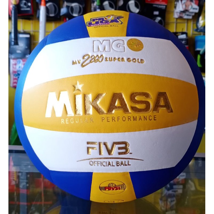 promo ) bola voli mikasa mv2200 supergold / bola voli mikasa / bola voli