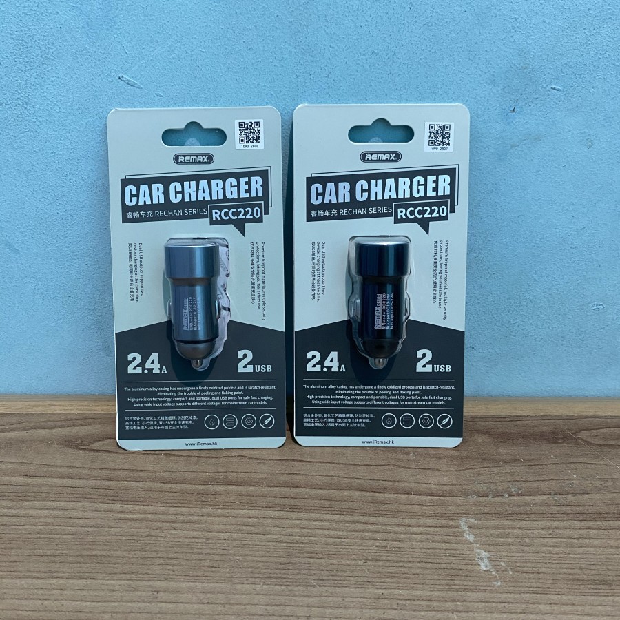 Remax Rechan Series 2 USB 2.4A Car Charger RCC220 RC-C220 - cas mobil