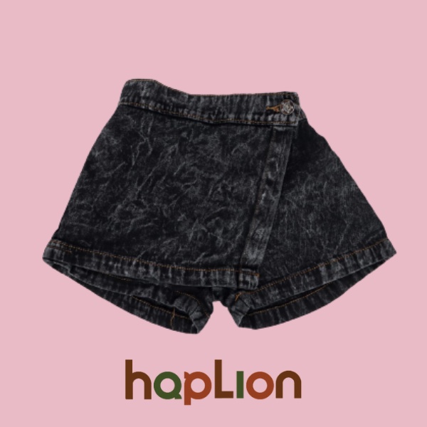 Rok Celana Anak Perempuan Pendek Jeans Rocela 1 - 6 Tahun | Haplion Kidswear