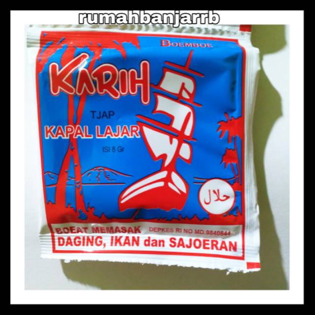 

[BAYAR DI TEMPAT] BUMBU KARIH TJAP KAPAL LAJAR