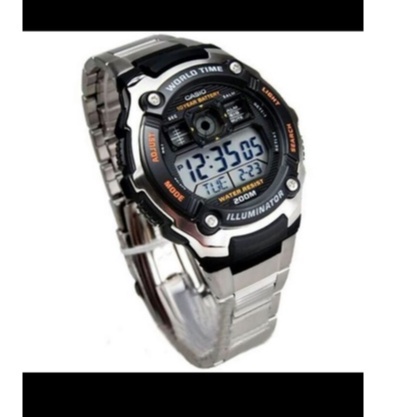 JAM TANGAN PRIA Casio Original Type AE 2000WD/JAM TANGAN PRIA MODIS CASIO TYPE AE 2000WD TERLARIS DA