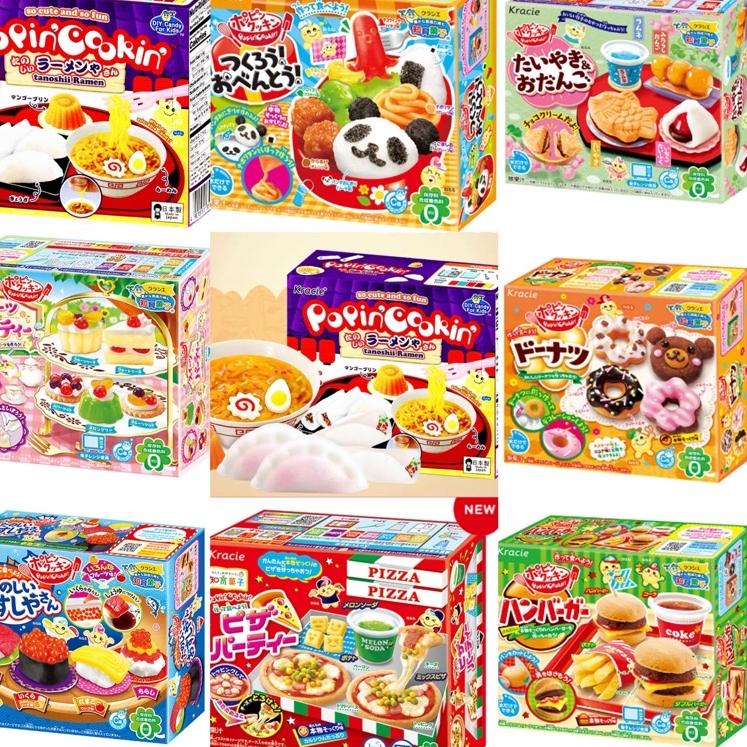 

(MW9➟) Kracie Poppin Cookin( Doughnut/ Noodle/ Taiyaki/ Pizza/ Burger/ Bento) ↔➟ ☌ (Ready Stock)