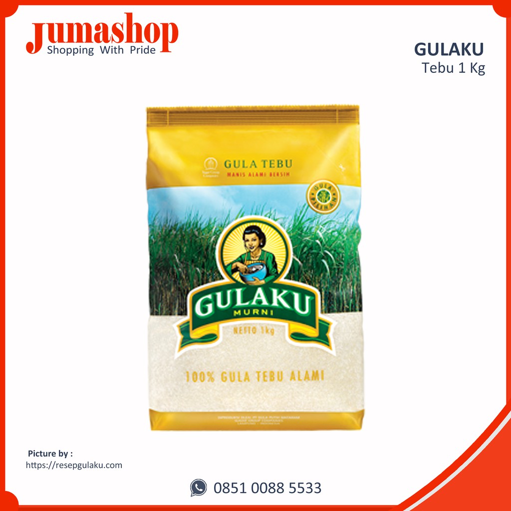 

Gulaku Murni Tebu 1Kg Gula Kristal Pasir-Jumashop Depok & Jakarta