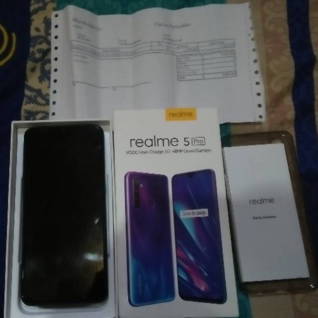 Realme 5 Pro 4 128 Gb Hijau Kristal Shopee Indonesia