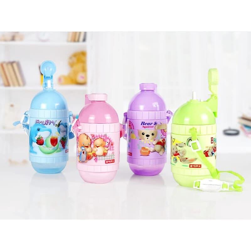 (COD) Botol Puzzle 550ml Lion star / Botol Minum Anak / Botol Minum Unik