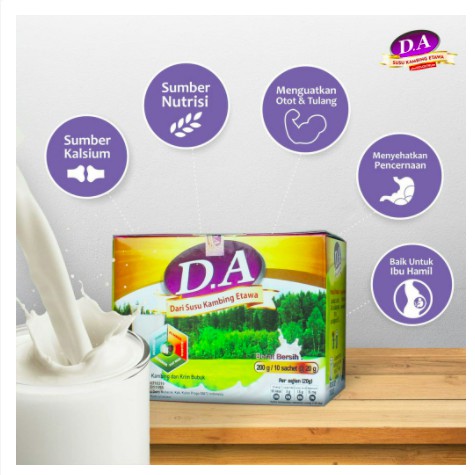 SUSU KAMBING ETAWA DA D.A D A KOLOSTRUM ANTI VIRUS