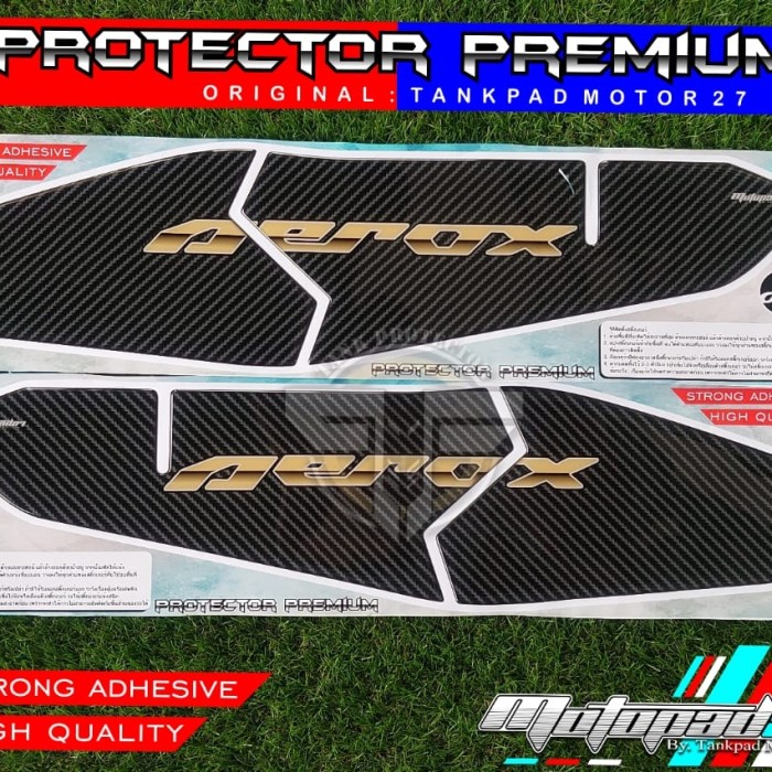 Sticker Stiker Resin Timbul Sidepad New Aerox 155 connected 2020 2021