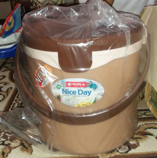 Lion Star Hanami Rice Ice Bucket 12,5 L I-22 Termos Beras Tempat Es Tempat Penyimpanan Beras