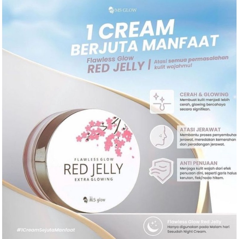 ms glow red jelly free JJ glow mini