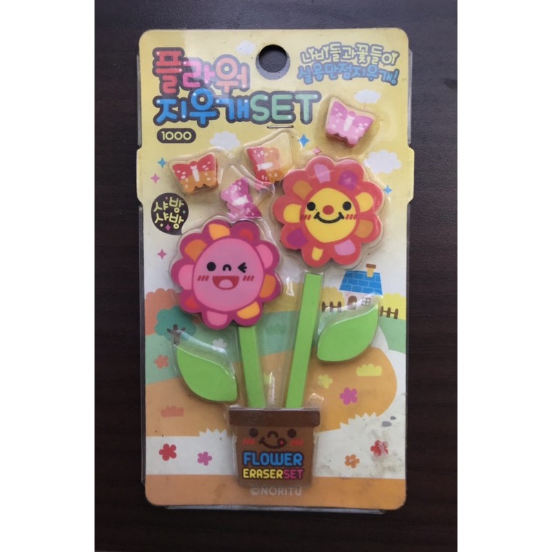 

Penghapus noritu lucu korea bunga mainan alat tulis