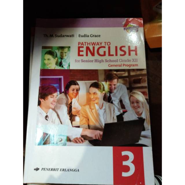 BUKU BAHASA INGGRIS BEKAS KELAS 12 K13 ERLANGGA