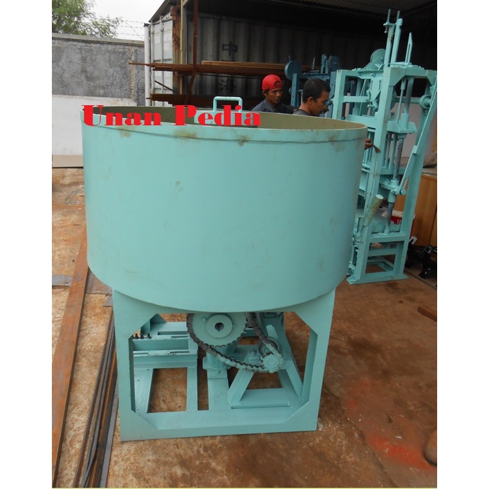 Mesin Mixer Batako - Mesin Mixer Paving Block - Mesin Pengaduk Adonan Batako dan Paving