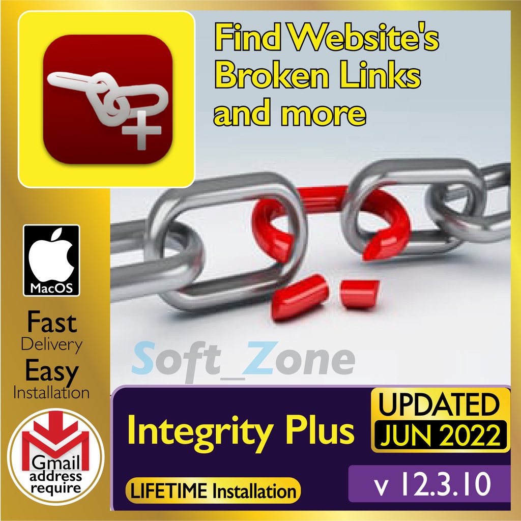 

Intgrty Pls 12.3.10 - Fnd Wbst's Brkn Lnks nd mr [mcOSX BgSr | Mntry Spprt] - Dgtl Dwnld