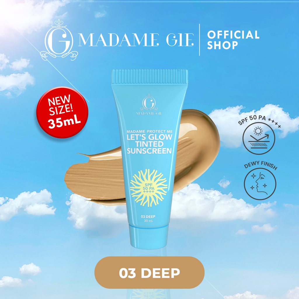 Madame Gie Madame Protect Me Let's Glow Tinted Sunscreen SPF 50