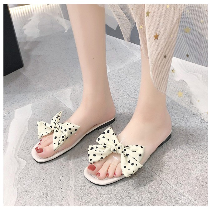 Sepatudari Karin Sol Karet Non Slip Sandal flat wanita KR-SDF0043