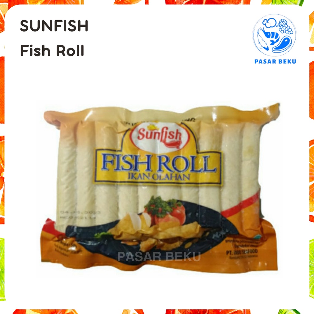 

(Khusus AREA SUMBAR) Fish Roll Sunfish 500 Gram Jajanan HIts Frozen Food Pasar Beku Padang