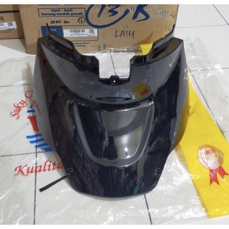 Cover tangki tutup mesin scoopy fi 2017 2018 2019 hitam